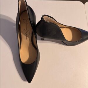 Jessica Simpson Elegant Black Heels